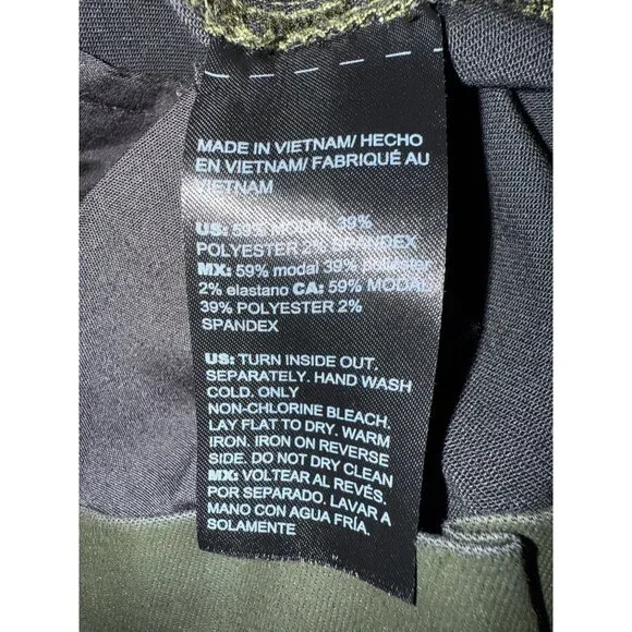 White House Black Market Coated Denim Paperbag Shorts - Picture 6 of 11